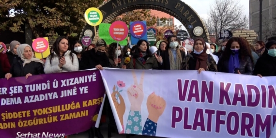 Van’da 25 Kasım nedeniyle basın açıklaması yapıldı