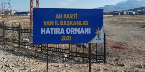 AKP’nin ‘Hatıra Ormanı’ sosyal medyada gündem oldu