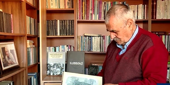 Bitlis’li öğretmenden Kürt’lerle ilgili kitap arşivi