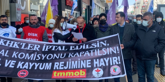 Van’da KHK mağdurların işlerine iadesi talep edildi