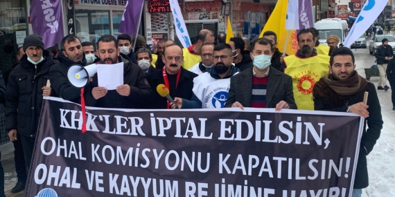 Van’da STK’lar: OHAL kalıcı hale getirildi