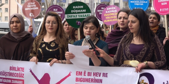 Van ve Hakkari’de 8 Mart etkinliklerin startı verildi