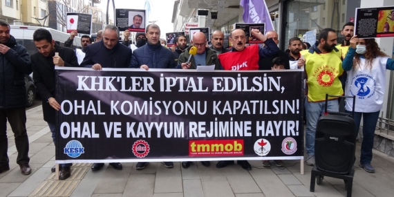 Van’da sivil toplum örgütleri OHAL komisyonun kaldırılmasını istedi