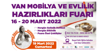 van mobilya ve evlilik hazırlıkları fuarı