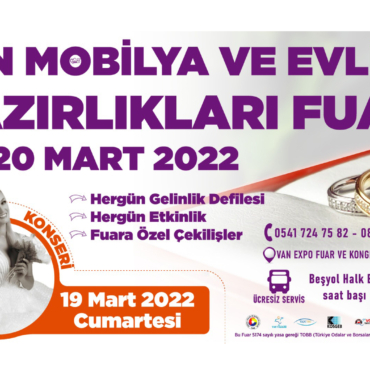 van mobilya ve evlilik hazırlıkları fuarı