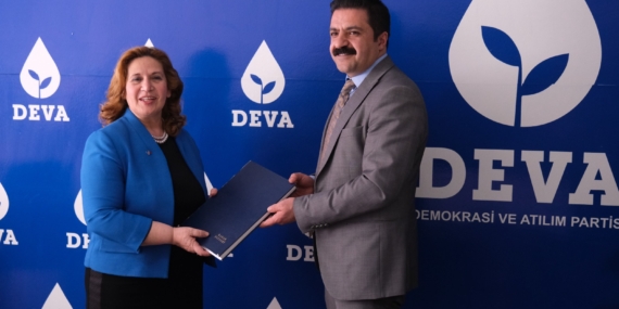 DEVA Partisi’nde Erdinç Peker dönemi başladı