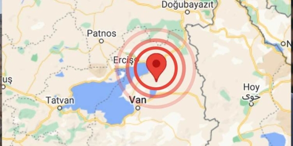 Van’da deprem