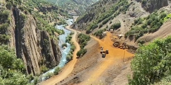 Hakkari coğrafyası şimdi de maden ocakları ile tahrip ediliyor