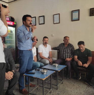 DEVA Partisi Van’da esnaf ve işçiler ile bir araya geldi (1)