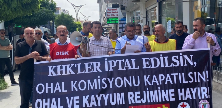 Van Demokrasi Platformu: KHK’lılar işlerine iade edilsin