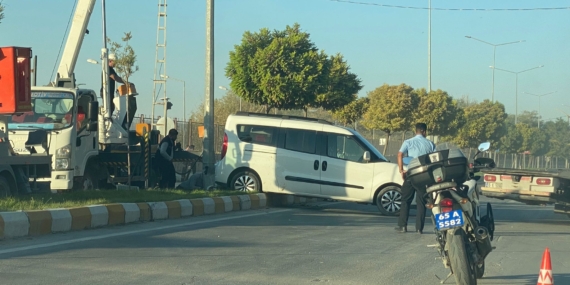 Van’da trafik kazası