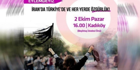 Kadınlar 2 Ekim’de Amînî için Kadıköy’de eylemde olacak