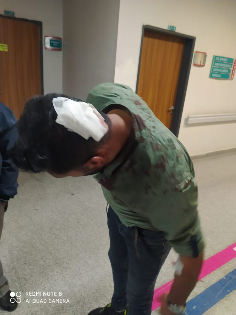 Van’da mülk sahibi sivil polis tarafından darp edildi - van kiraci mulk kavga 1