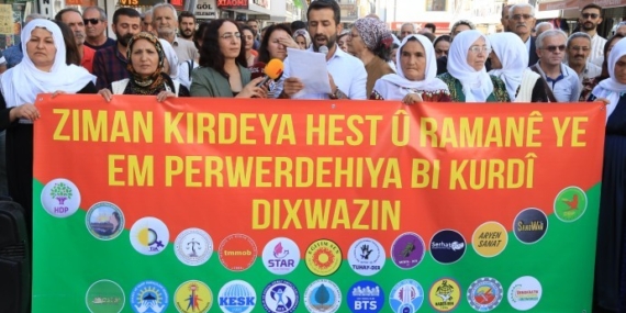 Van’da Kürtçenin eğitim dili olması talep edildi