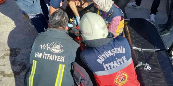 Van’da trafik kazası: 4 kişi yaralandı