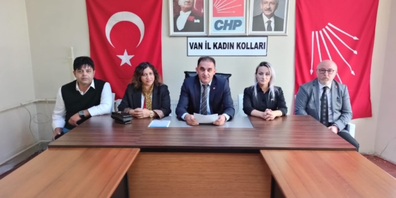 CHP Van İl Örgütü’nden ‘Sansür Yasası’na tepki