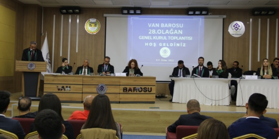 Van Barosu Olağan Genel Kurulu başladı