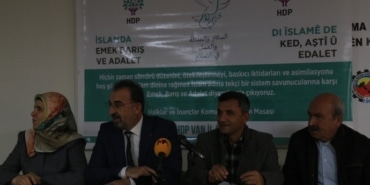 Komîsyona Baweriyan ya HDP’ê li Wanê penelek li dar xist