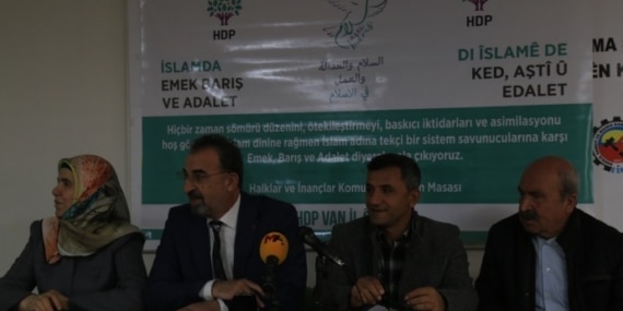 Komîsyona Baweriyan ya HDP’ê li Wanê penelek li dar xist