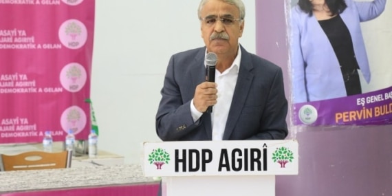 Sancar Ağrı’da konuştu: Alternatifsiz değilsiniz HDP var