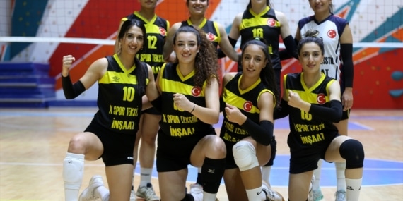 Muş’un Kadın Voleybol Takımı 1. Lig’e ulaşmak için çalışıyor