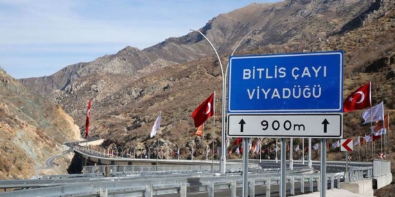 Bitlis Çayı Viyadüğü hizmete açıldı