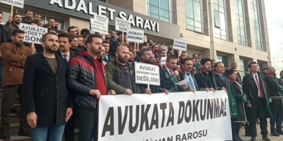 Van Barosu’na üye 3 avukatın saldırıya uğraması kınandı