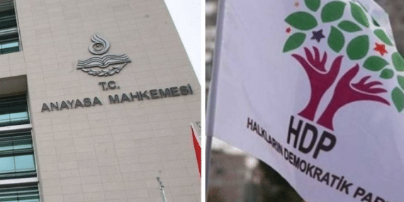 AYM’den HDP’nin Hazine yardımı hesaplarına bloke kararı!