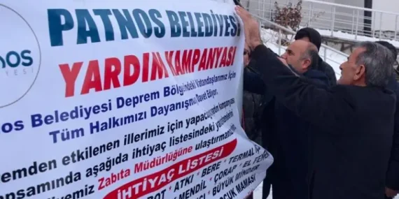 Patnos Belediyesi’nin yardım aracına kaymakamlık tarafından el konuldu