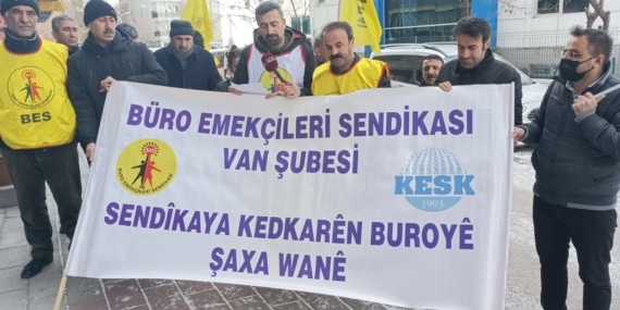 BES Van Şubesi: İnsan onuruna yakışır koşullarda çalışmak istiyoruz