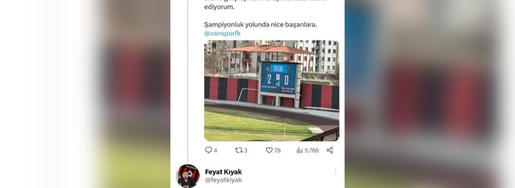 VanSpor'da AKP savaşı