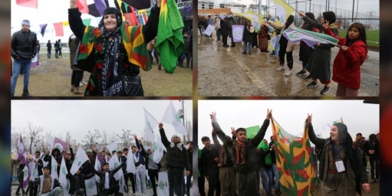 Yüksekova, Muş ve Tatvan’da Newroz coşkusu başladı