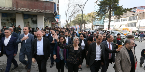 Yeşil Sol Tatvan’da: Yolumuzun adı 3’üncü yol