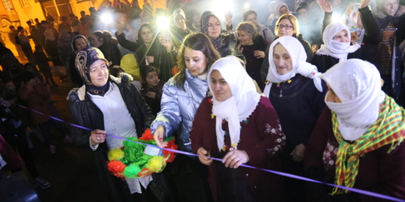 Van’da Yeşil Sol kadın seçim bürosunu açtı