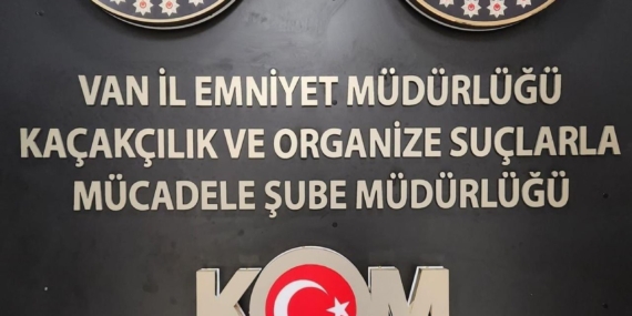 Van’da 3 adet külçe altın ele geçirildi!