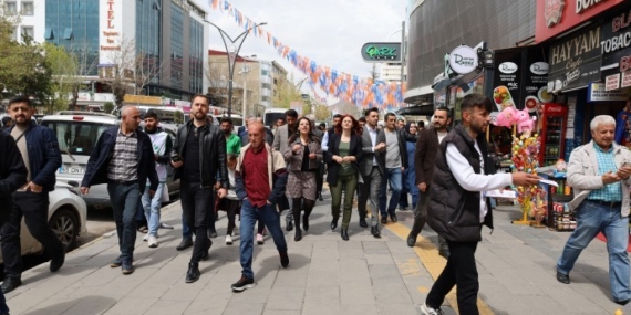 Yeşil Sol, Van halkını ‘Kadın Mitingi’ne davet etti