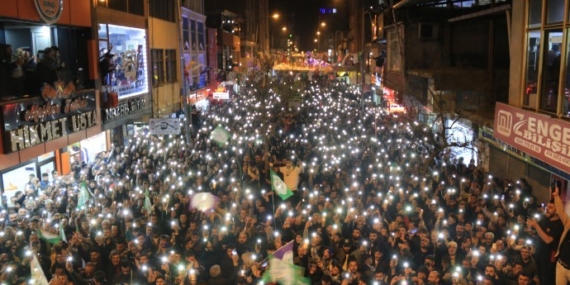 Yeşil Sol Doğubayazıt’ta miting havasında aday tanıtımı yaptı