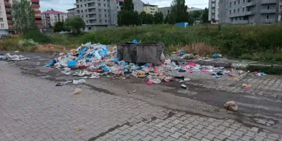 Ağrılı vatandaşlardan çöp isyanı: Belediyeyi göreve çağırdılar