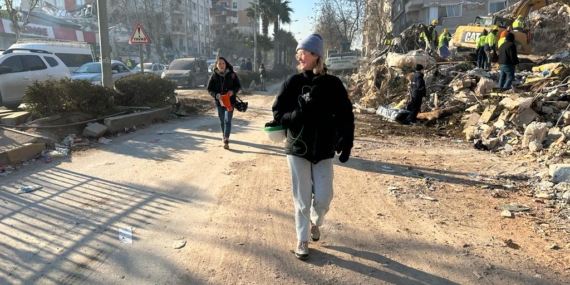 Deprem bölgesinde bulunan gazeteci: Kendimden uzaklaştım