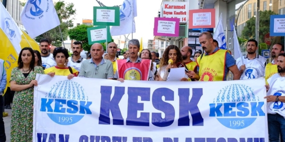 KESK Van Şubeler Platformu’ndan TÜİK’e tepki: İnsanca yaşamaya yetecek ücret istiyoruz!