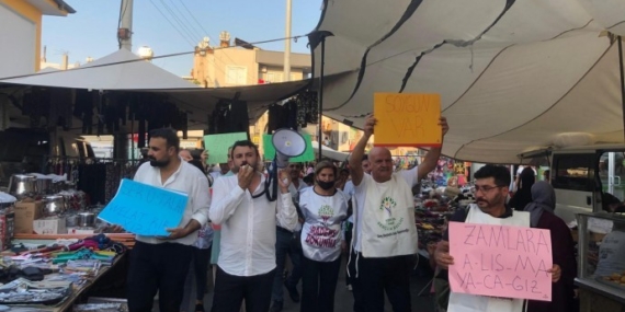 HDP ve Yeşil Sol Parti’den zam protestosu