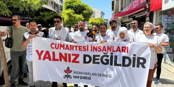 İHD Van’dan Cumartesi İnsanlarına destek