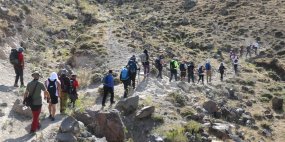 Ağrı Dağı’nda dağcıların 4 günlük zorlu tırmanışı