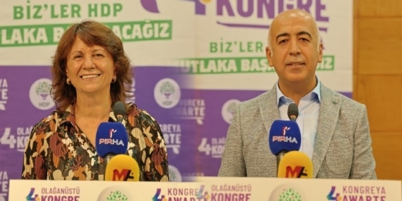 HDP Eş Genel Başkanları ve yetkili organları belli oldu