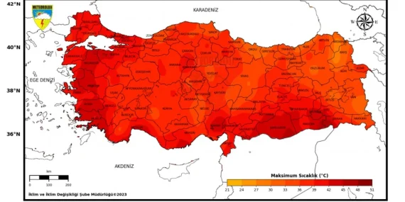 Türkiye yanıyor: 53 yılın en sıcak 10. Temmuz’u