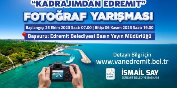 ‘Kadrajımdan Edremit’ fotoğraf yarışması başlıyor