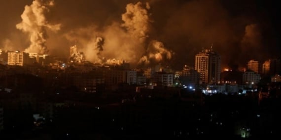 İsrail, Gazze’ye karadan, denizden ve havadan saldırdı