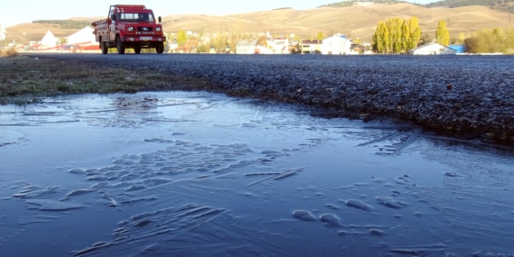 Kars’ta soğuk hava etkisi artıyor