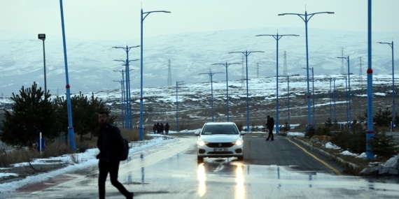 Erzurum, Kars ve Ardahan’da kar etkili oldu