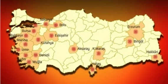 MTA deprem haritasını güncelledi: Van büyük risk altında